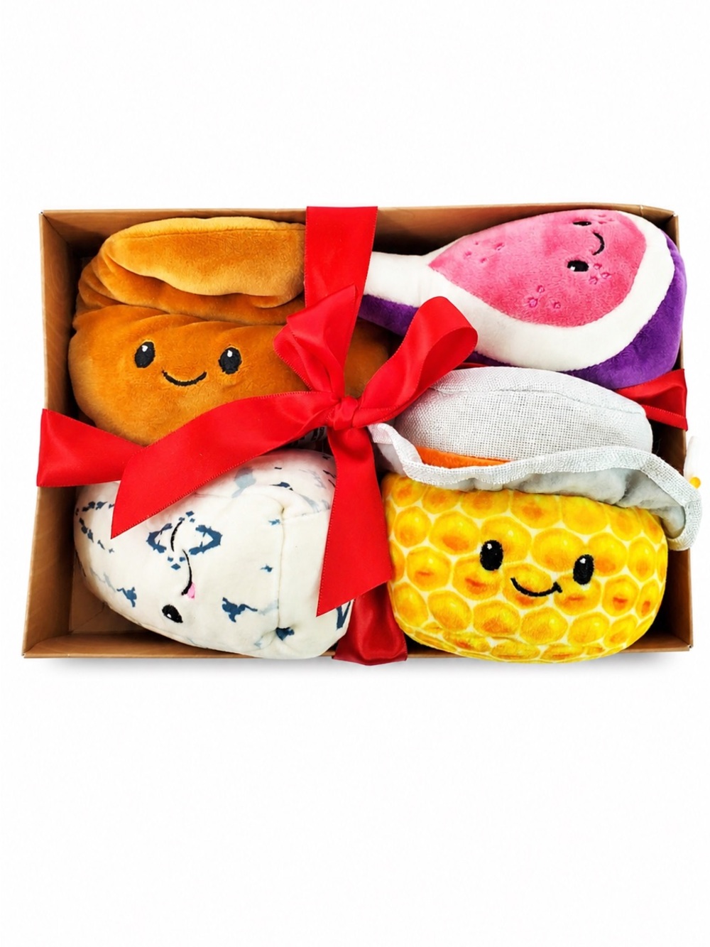 Gigglescape Charcuterie Food Plush Box Set (assorted)  NEW kids